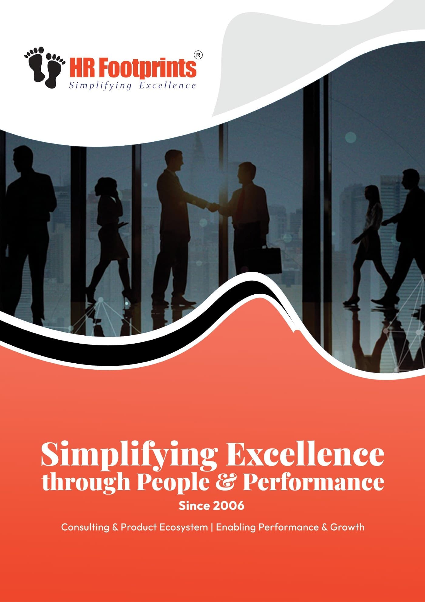 HR Footprints brochure cover