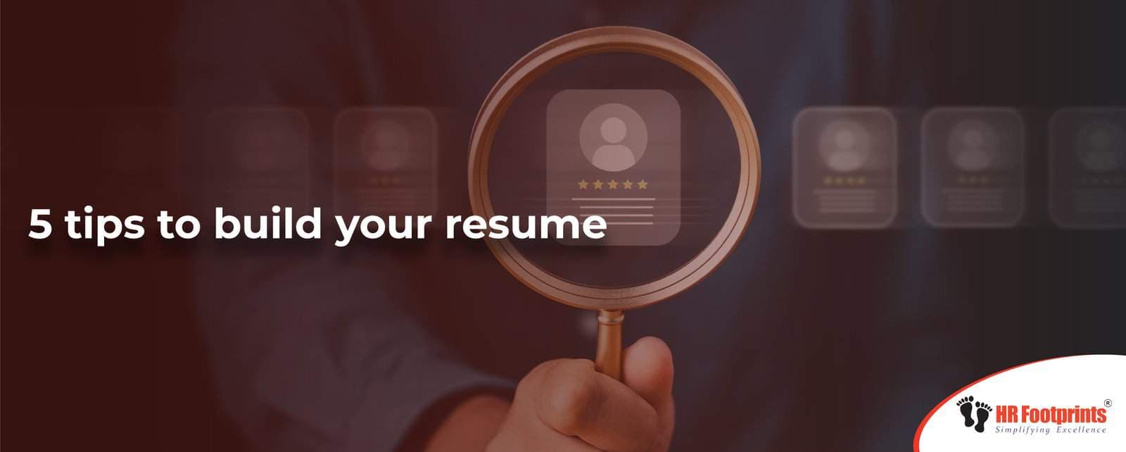 5 tips to build your resume!